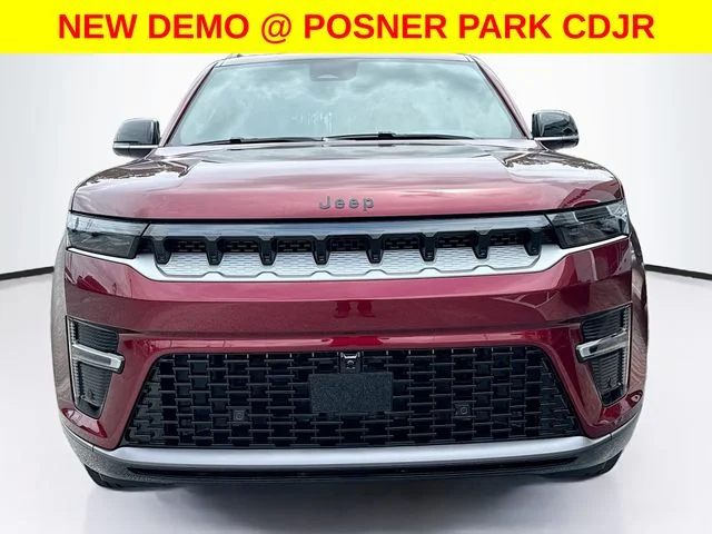New 2026 Velvet Red Pearl-Coat Exterior Paint Jeep Grand Wagoneer image 2