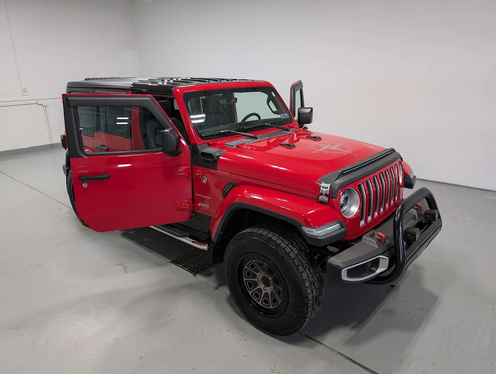 Used 2019 Firecracker Red Clearcoat Jeep Sahara image 19