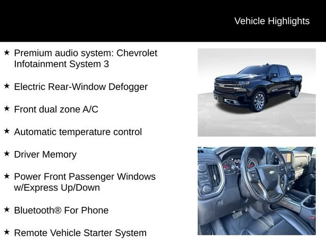 Used 2019 Black Chevrolet High Country image 15