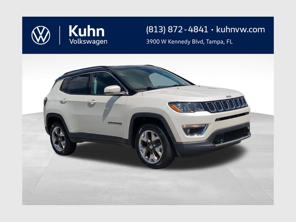 Used 2021 White Jeep Limited image 1