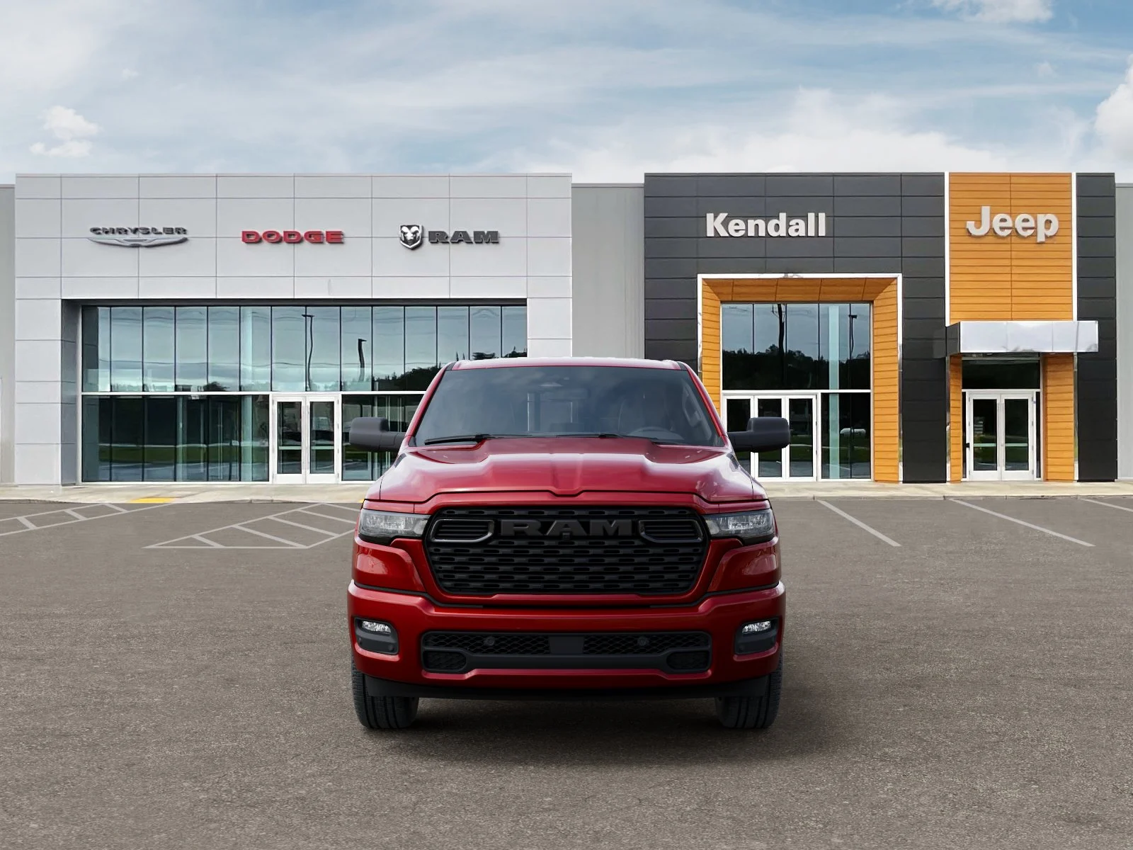 New 2026 Molten Red Pearl-Coat Exterior Paint RAM Express image 35