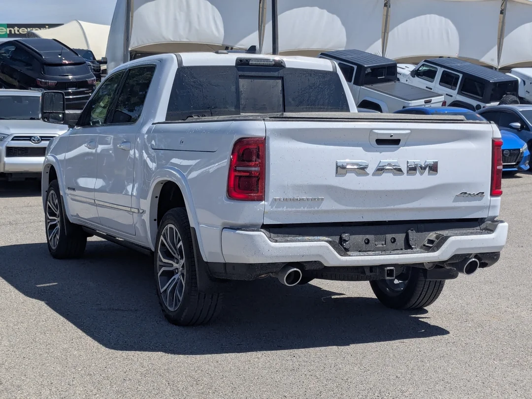 New 2026 White RAM Tungsten - - 3.0L Hurricane HO T-Turbo - Trailer Tow Group - E-Locker Rear Axle & More! image 6