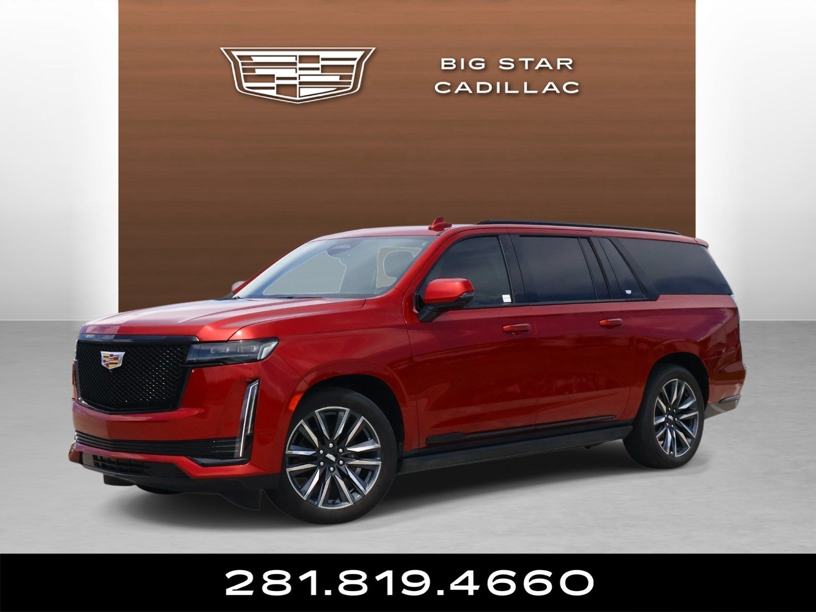 Certified Used 2024 Radiant Red Tintcoat Cadillac Sport image 1