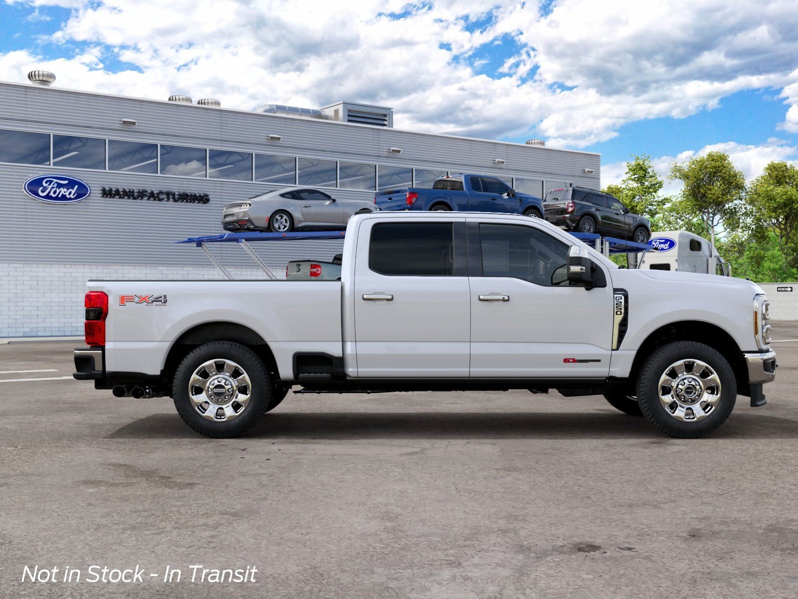 New 2027 Star White Metallic Tri-Coat Ford F-250® Lariat® image 5