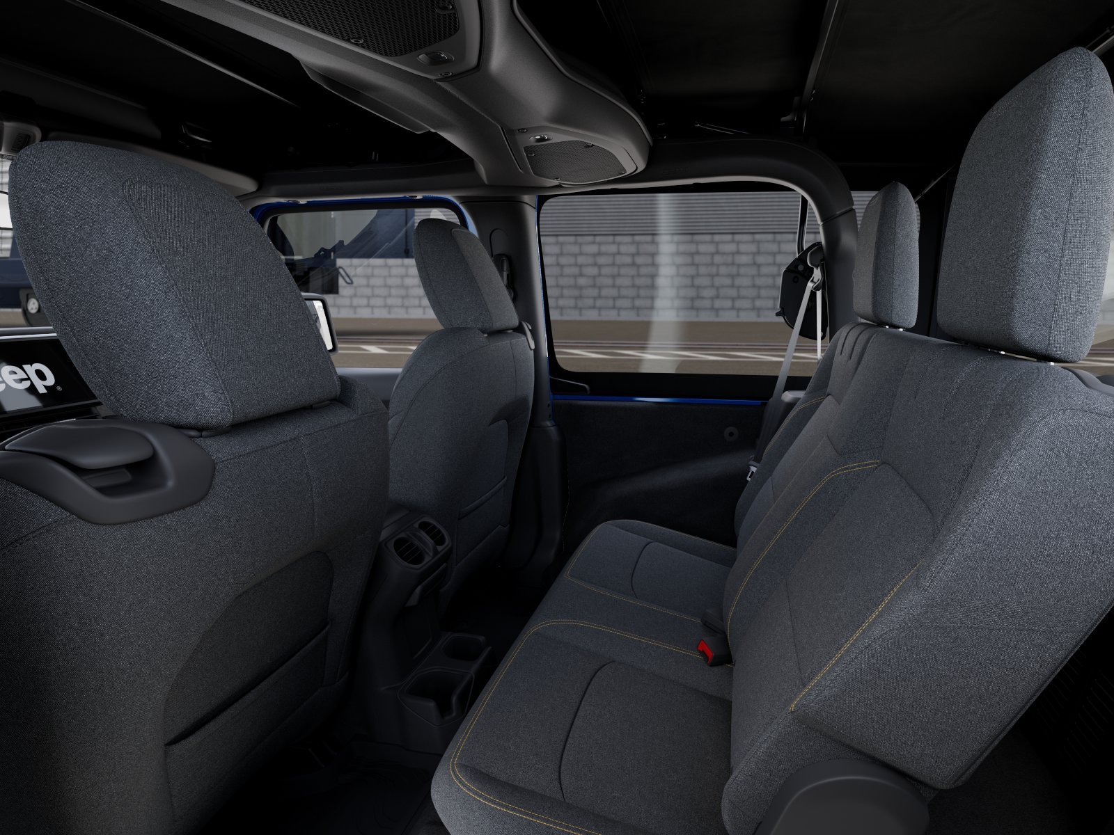 New 2026 Hydro Blue Pearl-Coat Exterior Paint Jeep Sport S image 49