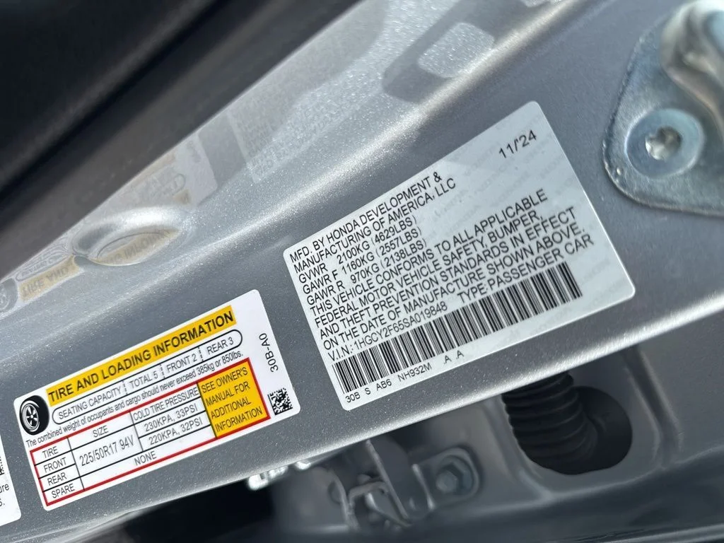 Used 2025 Gray Honda EX-L image 37
