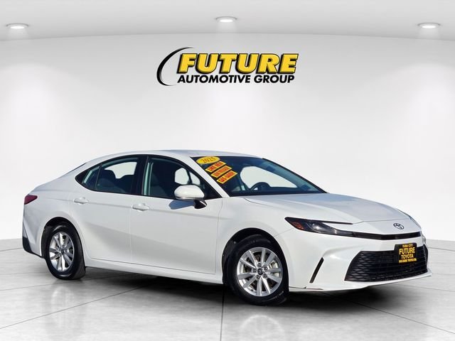 Used 2025 White Toyota LE image 1