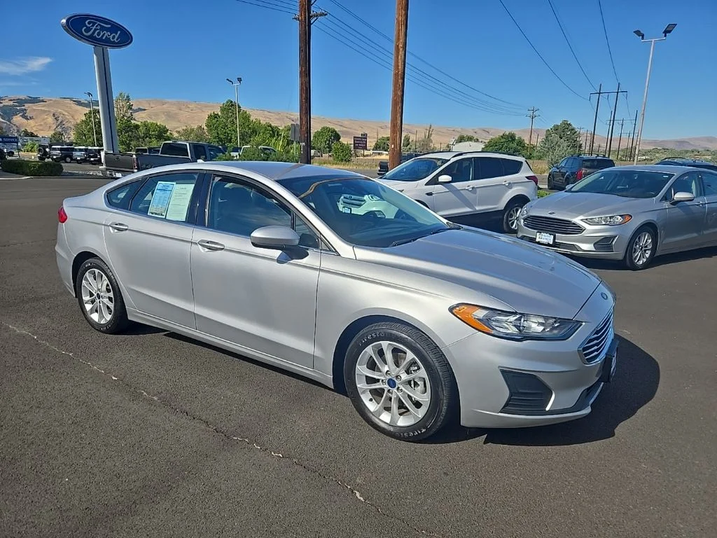 Used 2019 Ford Fusion SE with VIN 3FA6P0HDXKR255602 for sale in The Dalles, OR