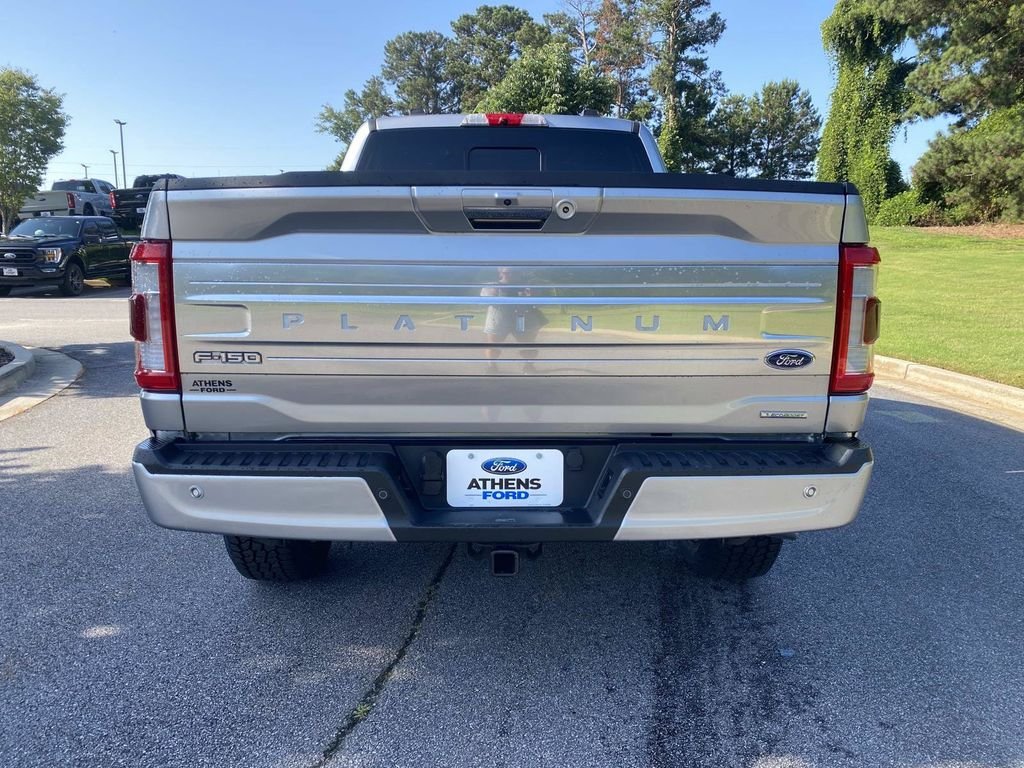 Certified Used 2022 Iconic Silver Metallic Ford Platinum image 4