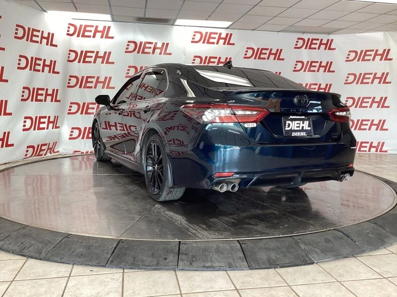 Used 2021 Blue Toyota XSE image 5