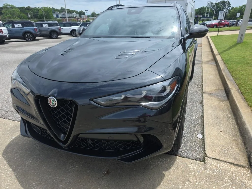 Used 2024 Vulcano Black Metallic Alfa Romeo Quadrifoglio image 4