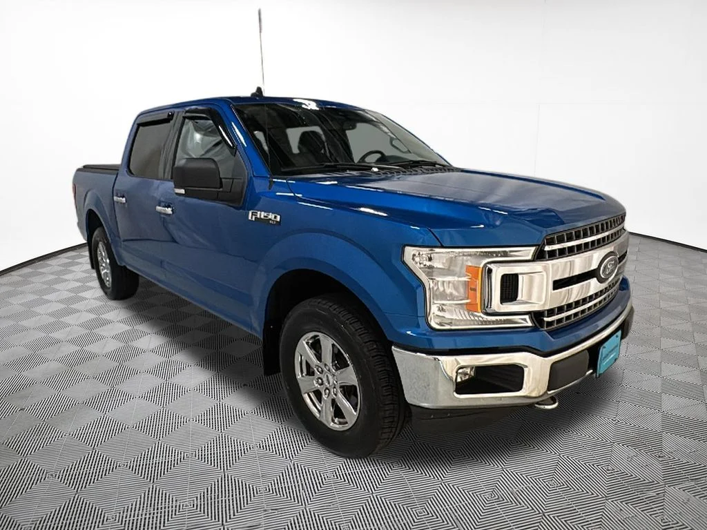 Used 2019 Blue Metallic Ford XLT image 4