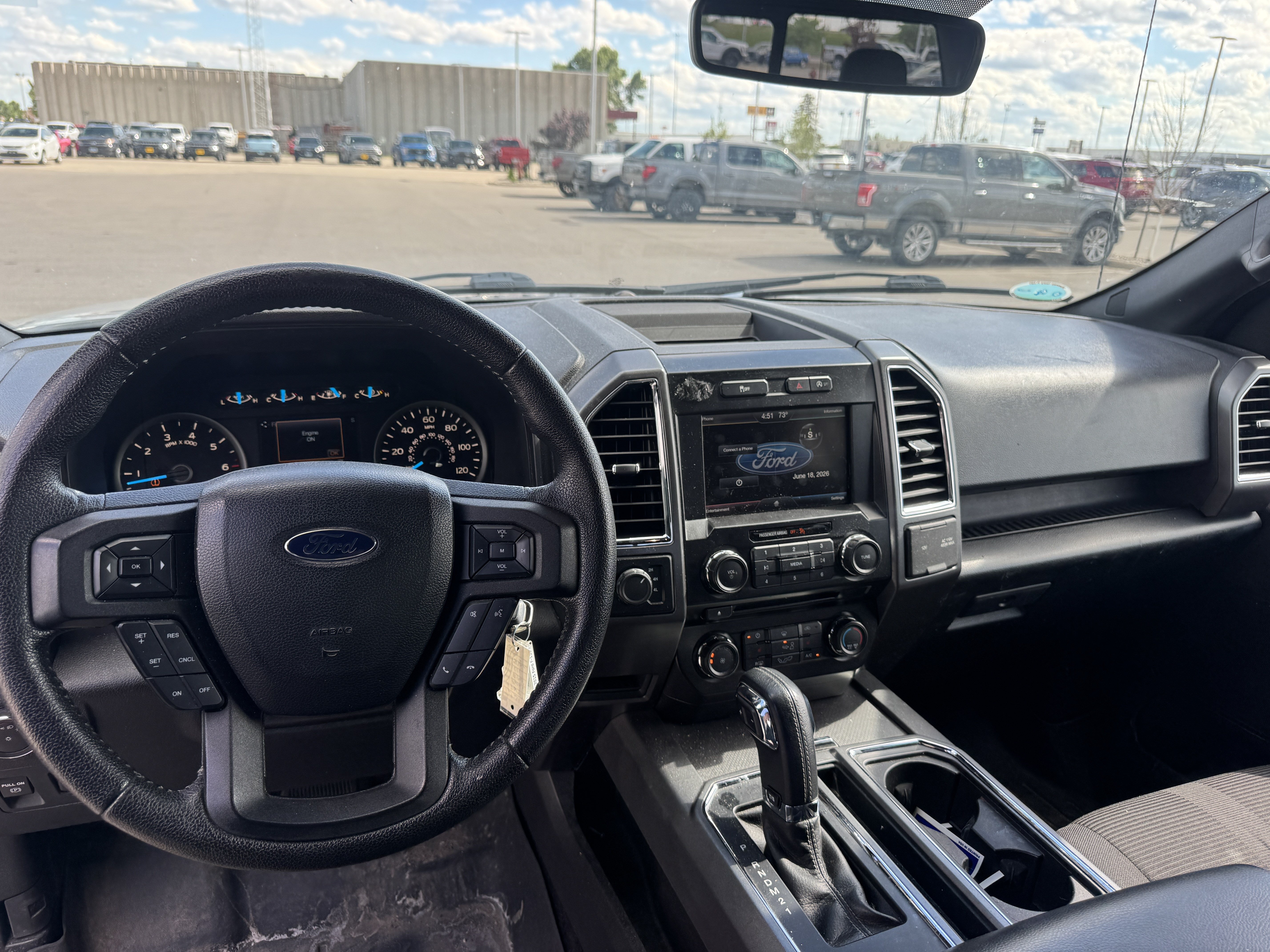 Used 2015 Ingot Silver Metallic Ford XLT image 5