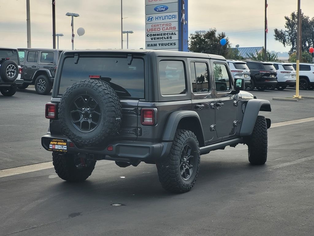 New 2026 Jeep Wrangler Willys 4-door in Antioch #17521 | Antioch