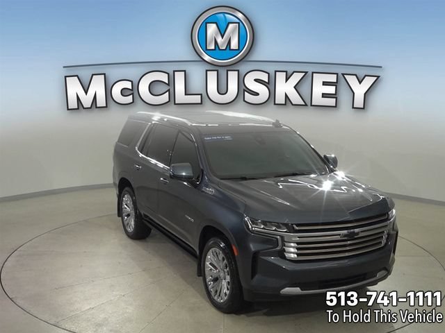 Certified Used 2021 SHADOW GRAY METALLIC Chevrolet High Country image 8