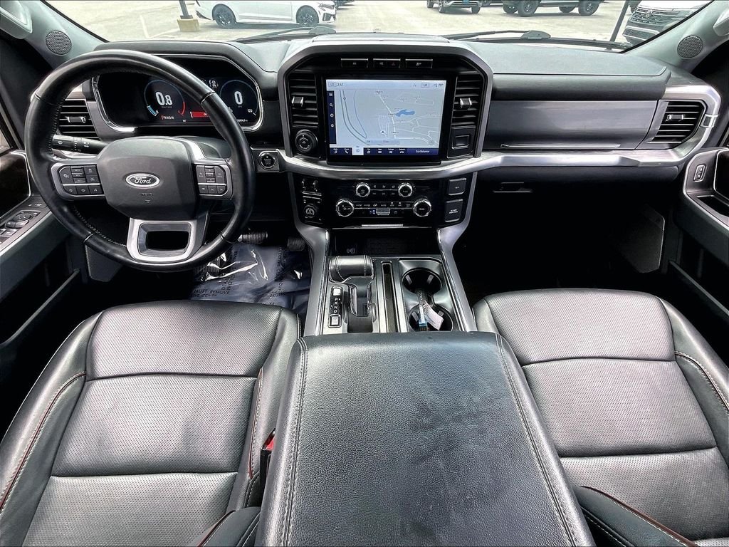Used 2023 Carbonized Gray Metallic Ford Lariat image 20