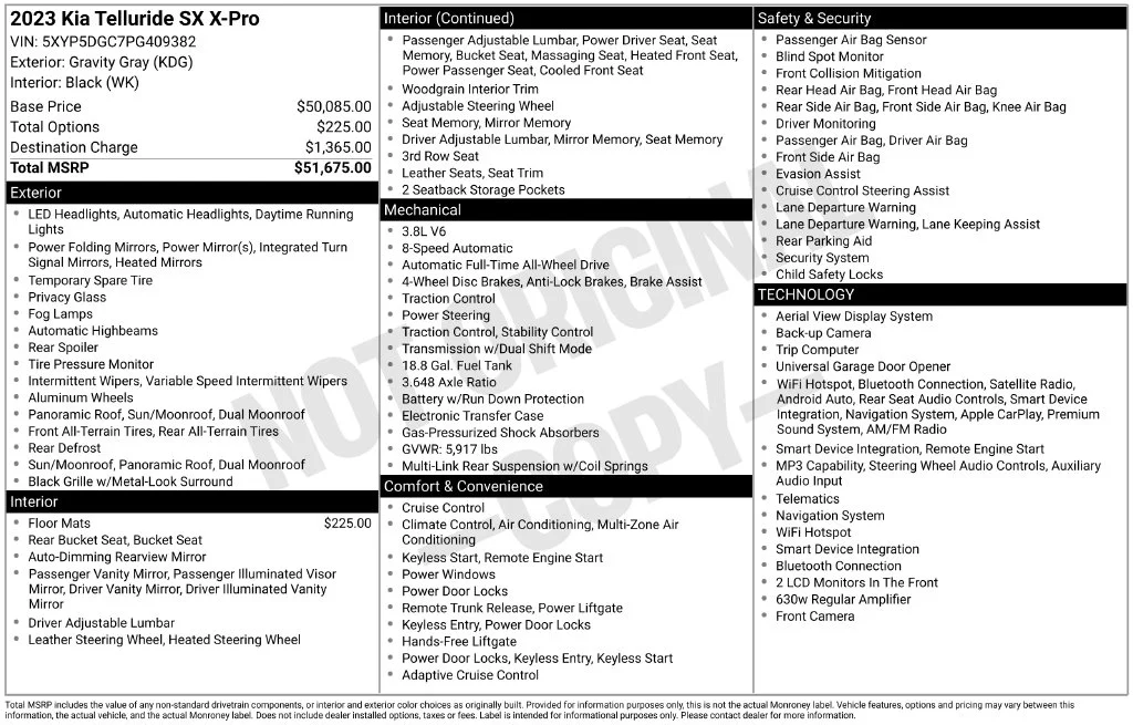 Used 2023 Gray Kia SX X-Pro image 2