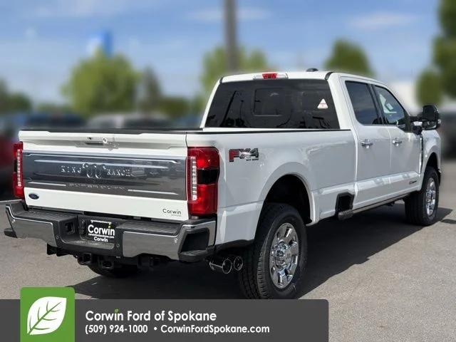 New 2026 Star White Metallic Tri-Coat Ford F-350® King Ranch® image 14
