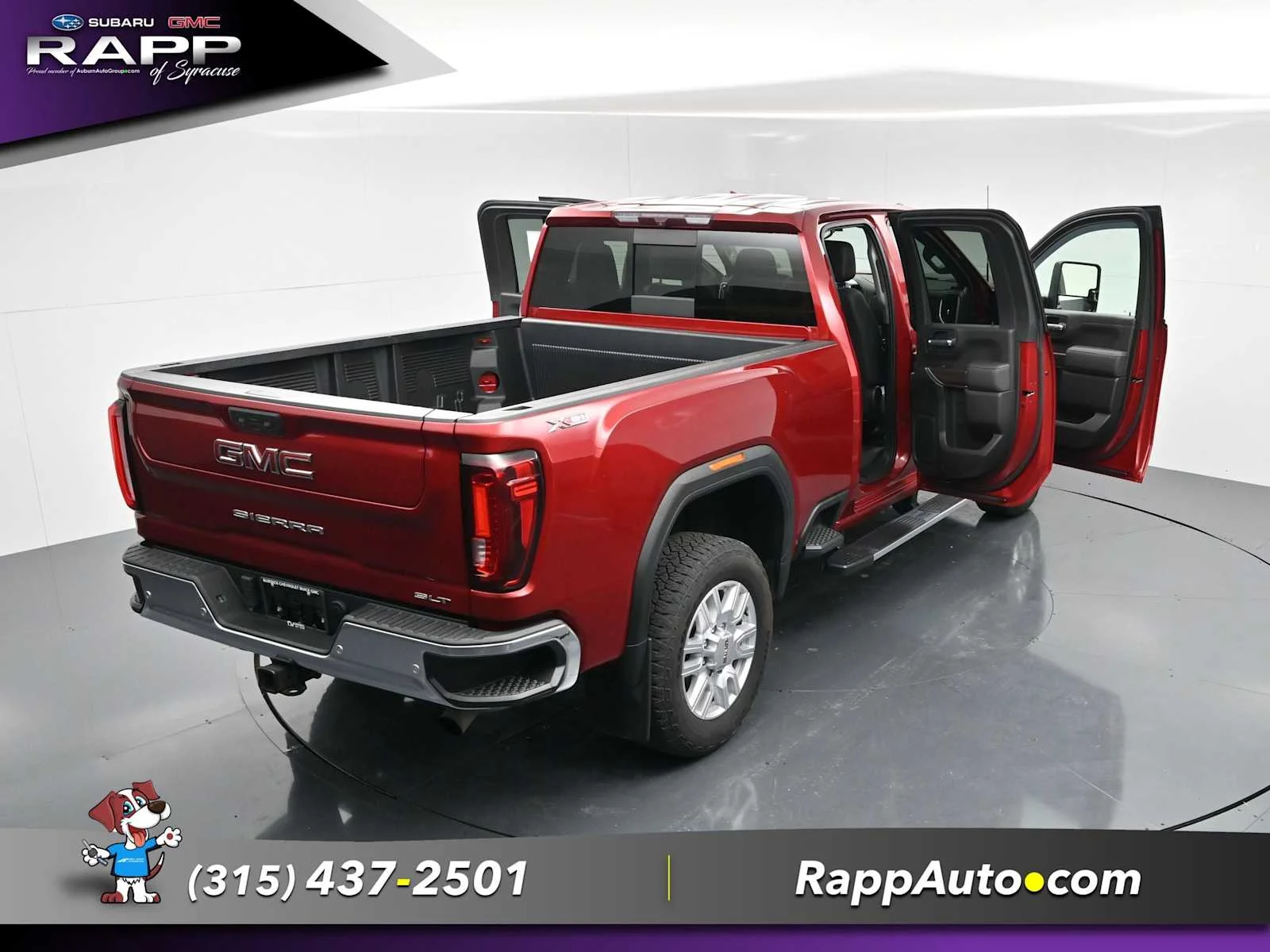 Used 2022 Cayenne Red Tintcoat GMC SLT image 36