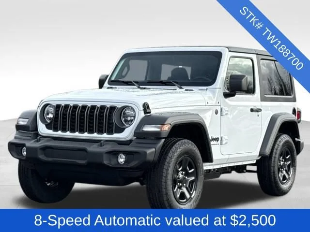 New 2026 Bright White Clear-Coat Exterior Paint Jeep Sport image 3
