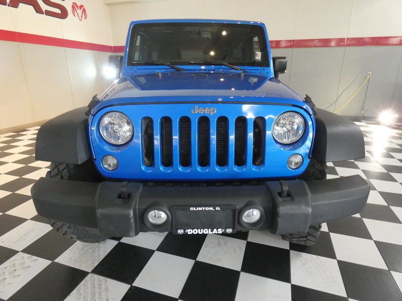 Used 2016 Jeep Wrangler Unlimited Sport S with VIN 1C4BJWDG9GL278940 for sale in Clinton, IL