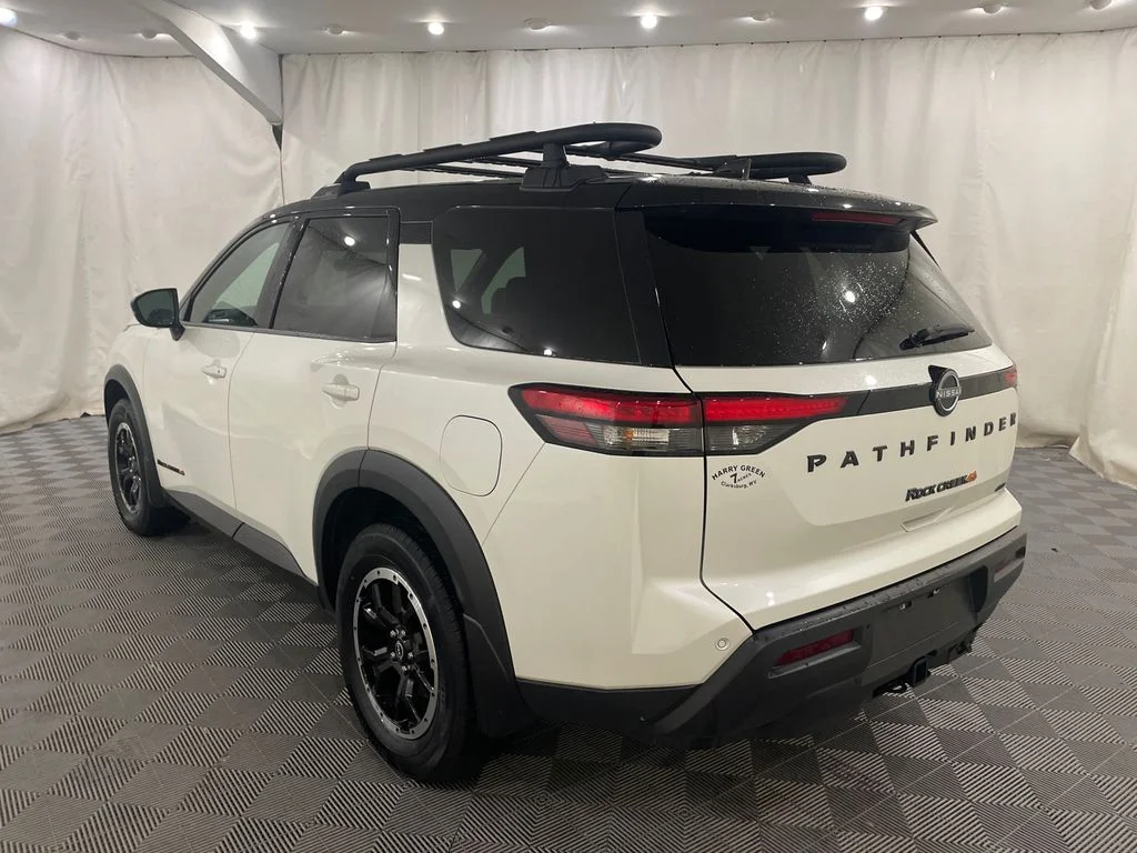 Used 2024 Pearl White Tricoat/Super Black Nissan Rock Creek image 8