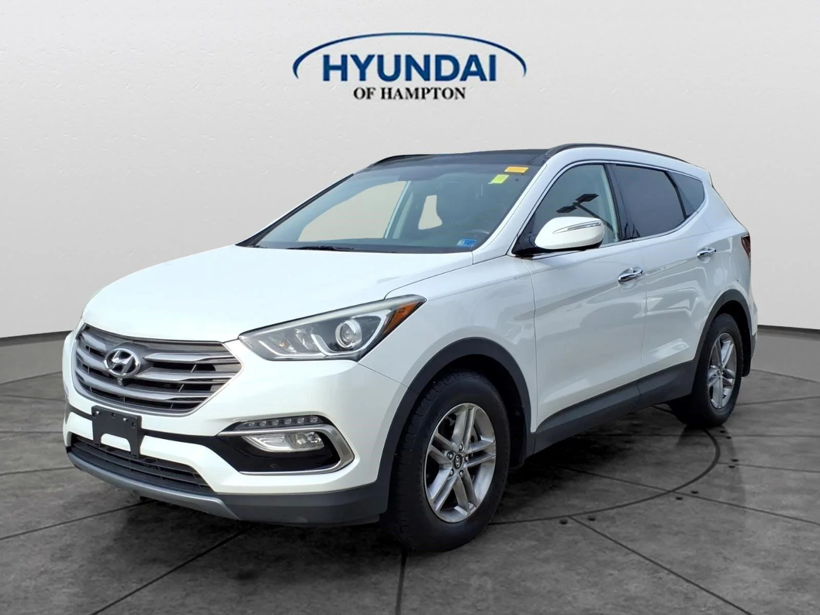 Used 2017 Frost White Pearl Hyundai 2.4L image 1
