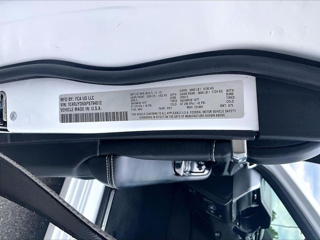 Used 2023 White Jeep Overland 4xe image 36
