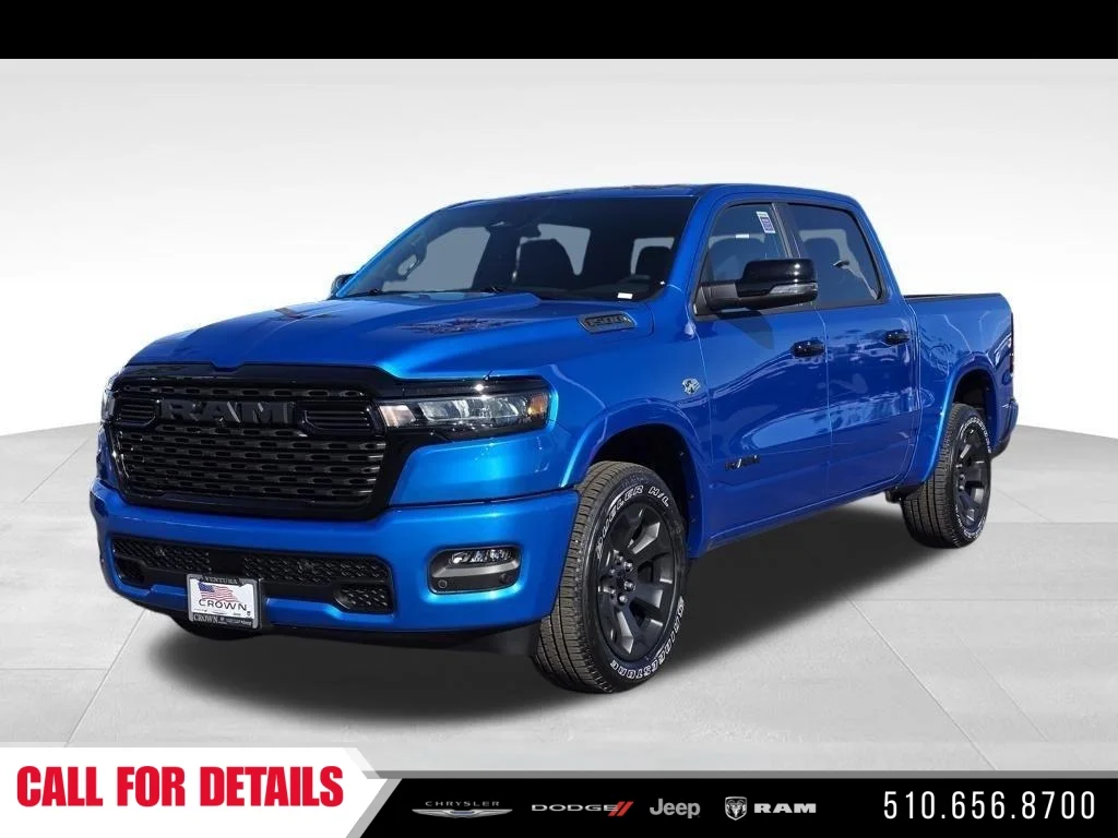 New 2026 Hydro Blue Pearl-Coat Exterior Paint RAM Big Horn image 1