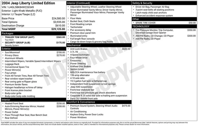 2004 Jeep Liberty's photo