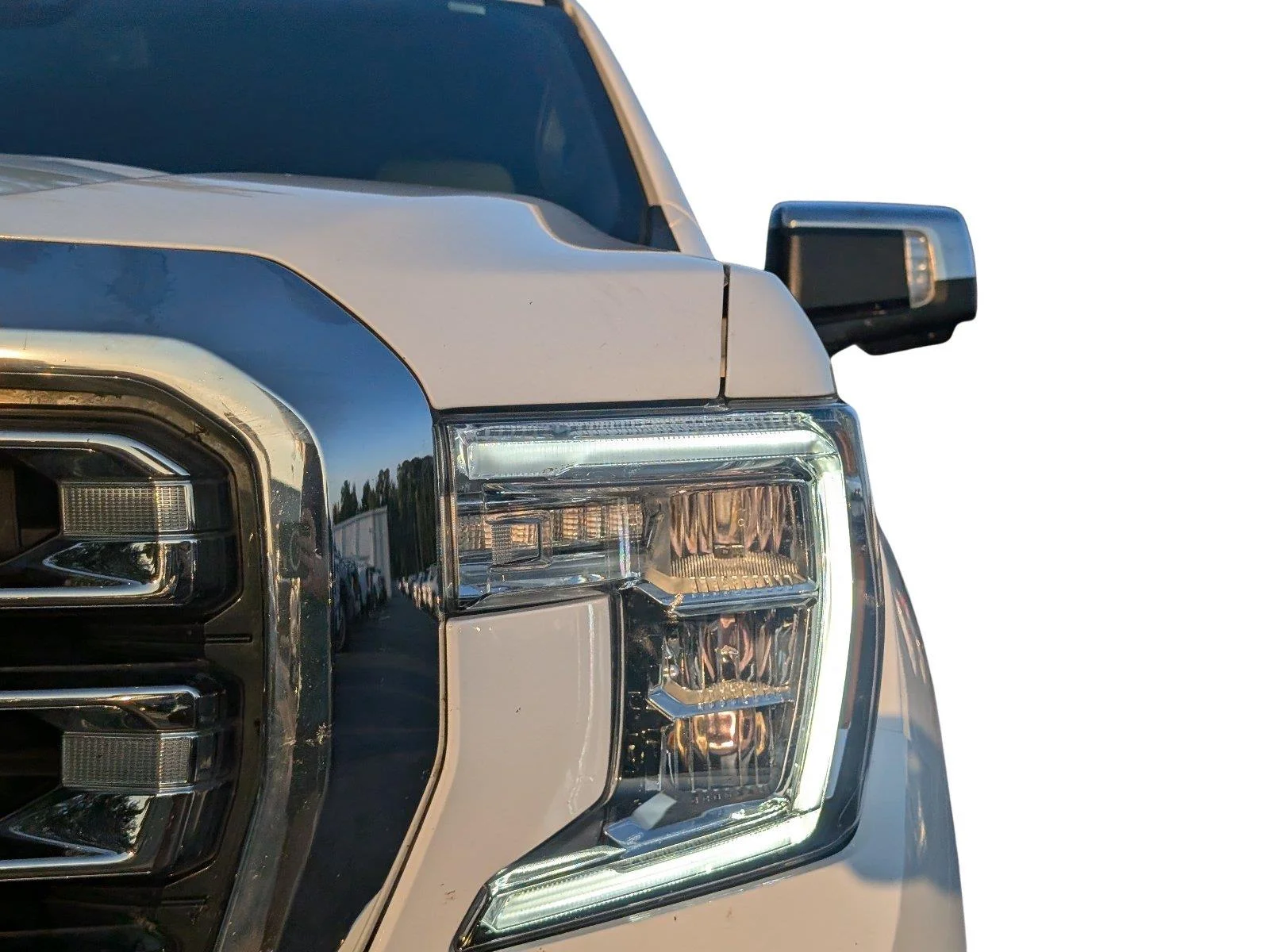 Used 2021 SUMMIT WHITE GMC SLT image 13