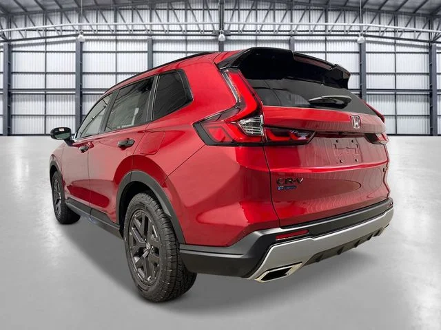 New 2027 Radiant Red Metallic Honda TrailSport Hybrid AWD image 3