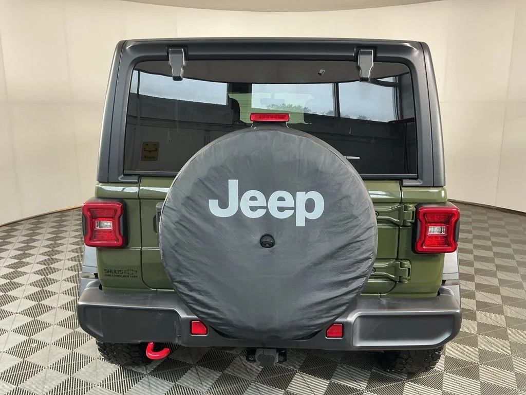 Used 2022 Green Jeep Unlimited Rubicon image 14