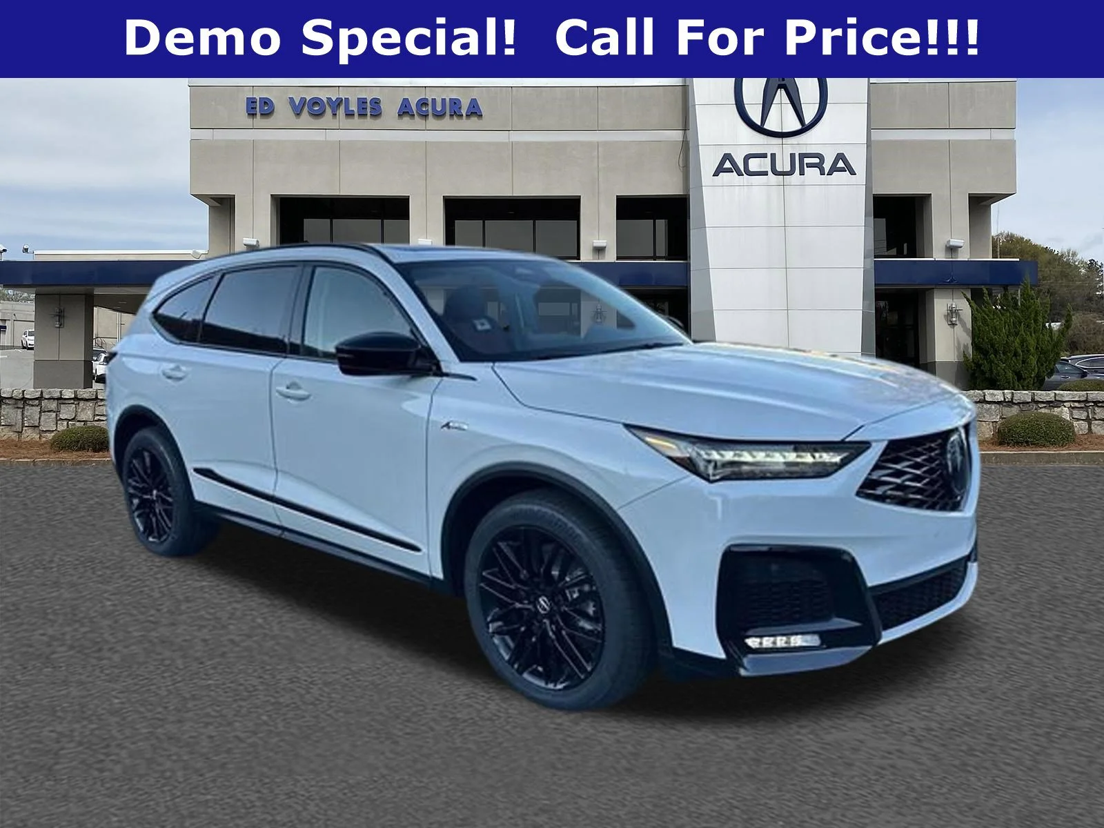 Used 2026 Platinum White Acura w/A-Spec Advance Package image 3