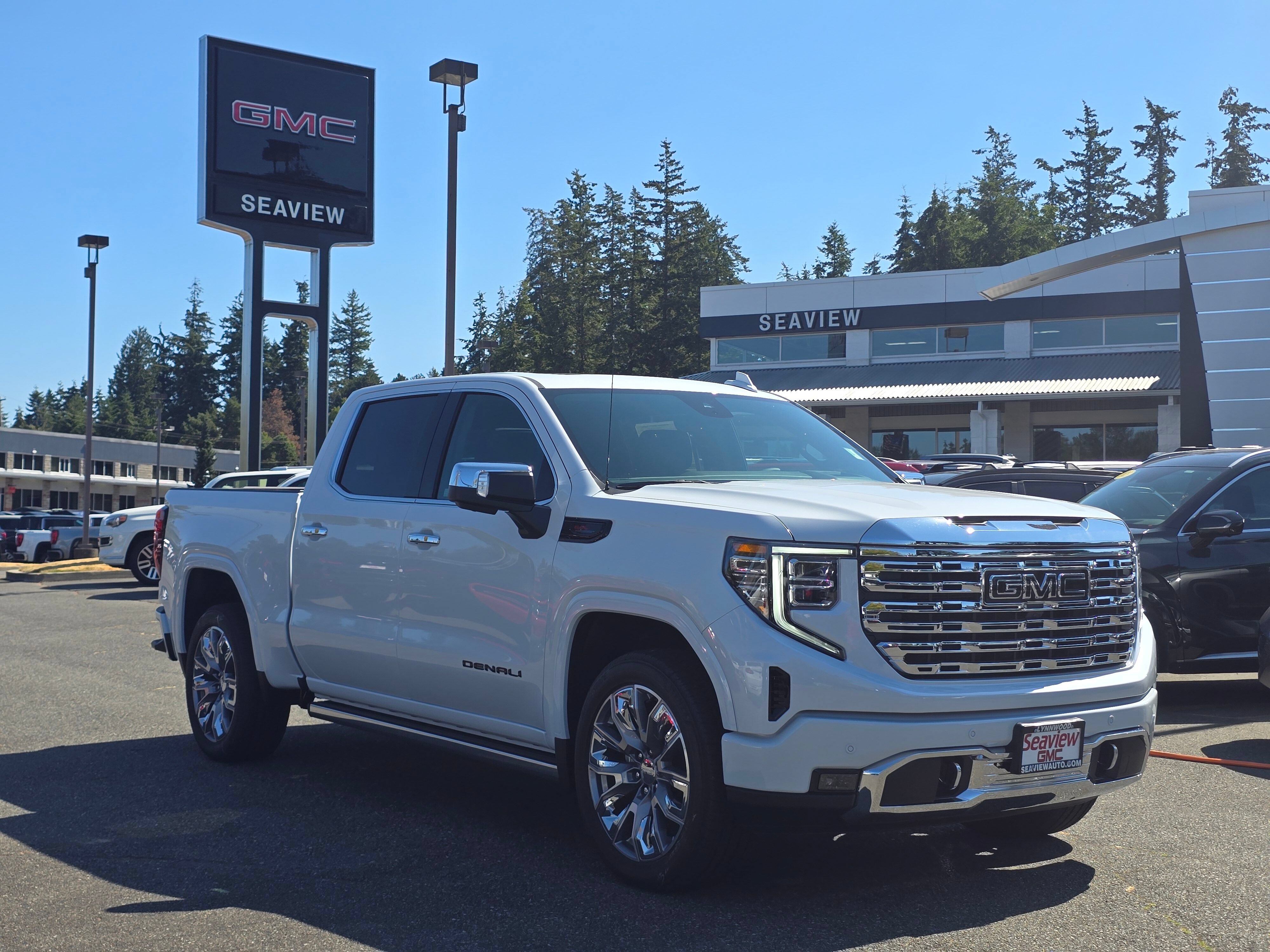 New 2026 Glacier White Tricoat GMC Denali image 1