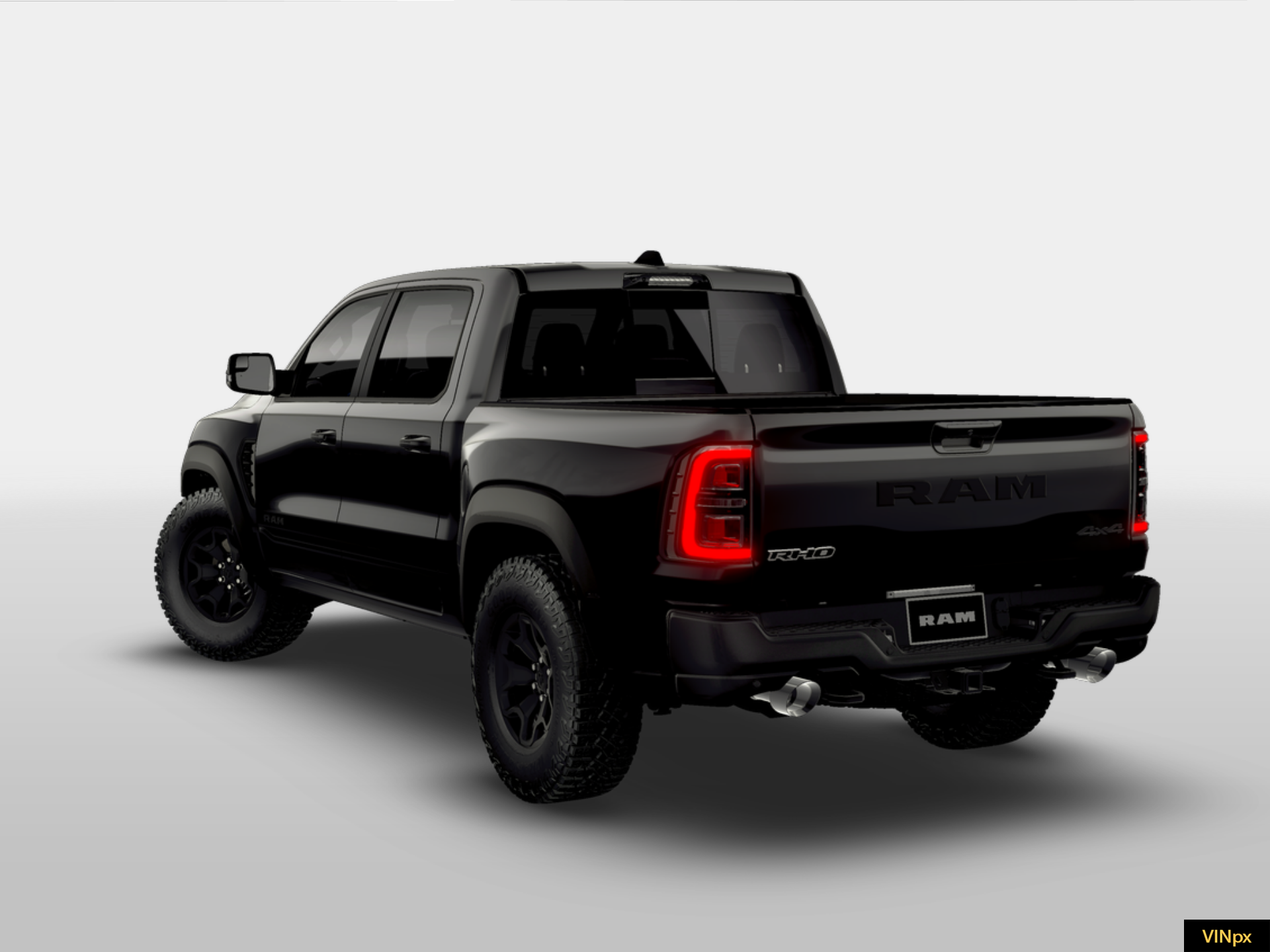 New 2026 Diamond Black Crystal Pearl-Coat Exterior Paint RAM RHO image 5