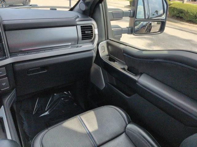 Certified Used 2025 Super Black Ford Platinum image 17
