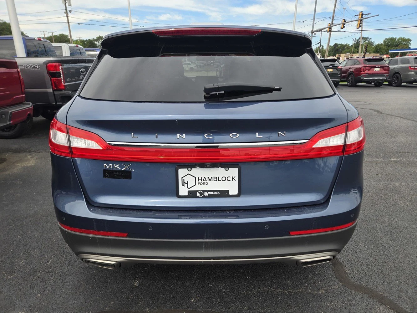 Used 2018 Blue Metallic LINCOLN Select image 6