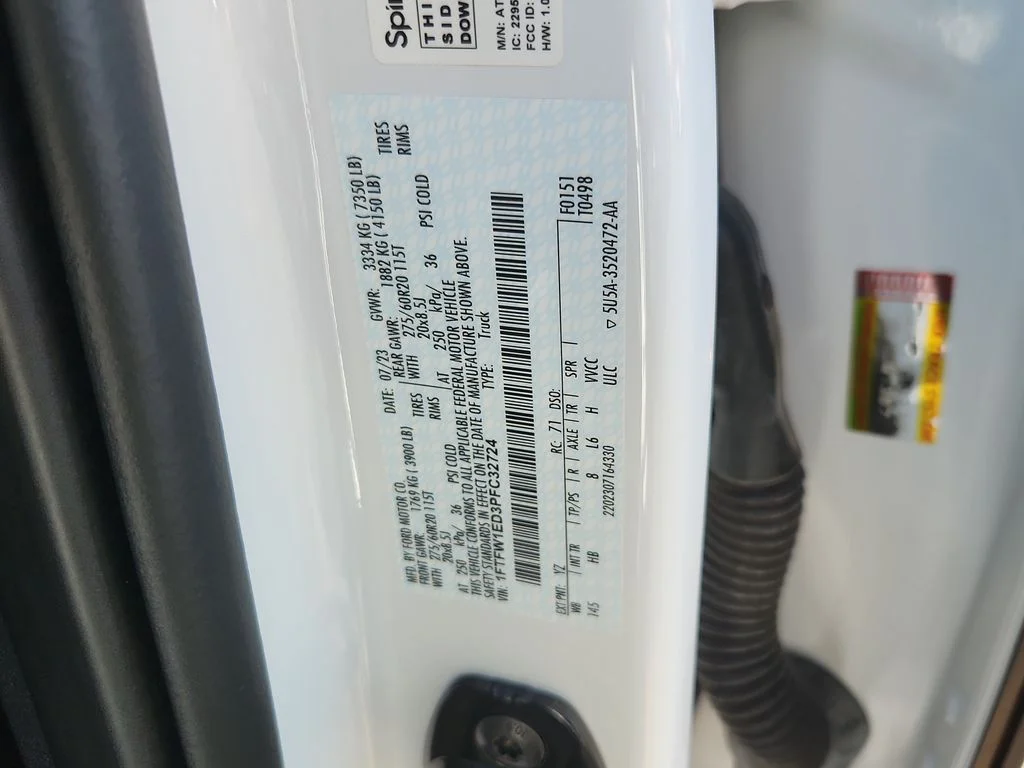 Used 2023 White Ford Lariat image 21