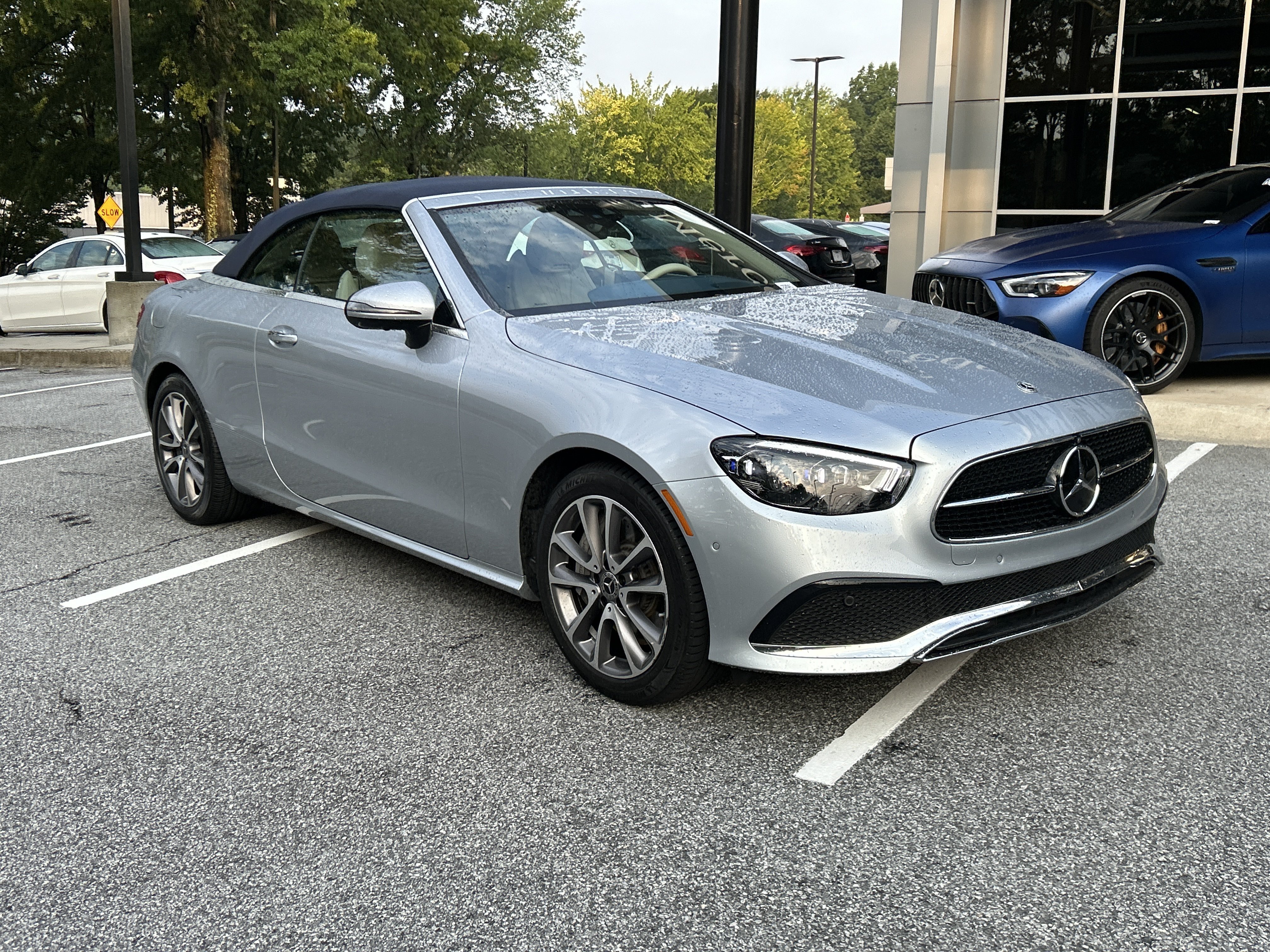 Certified Used 2023 Cirrus Silver Metallic Mercedes-Benz E 450 Cabriolet image 6