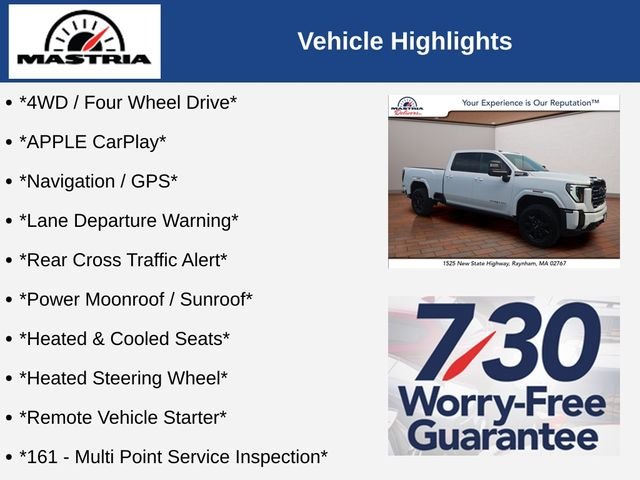 Used 2024 Summit White GMC AT4 image 13