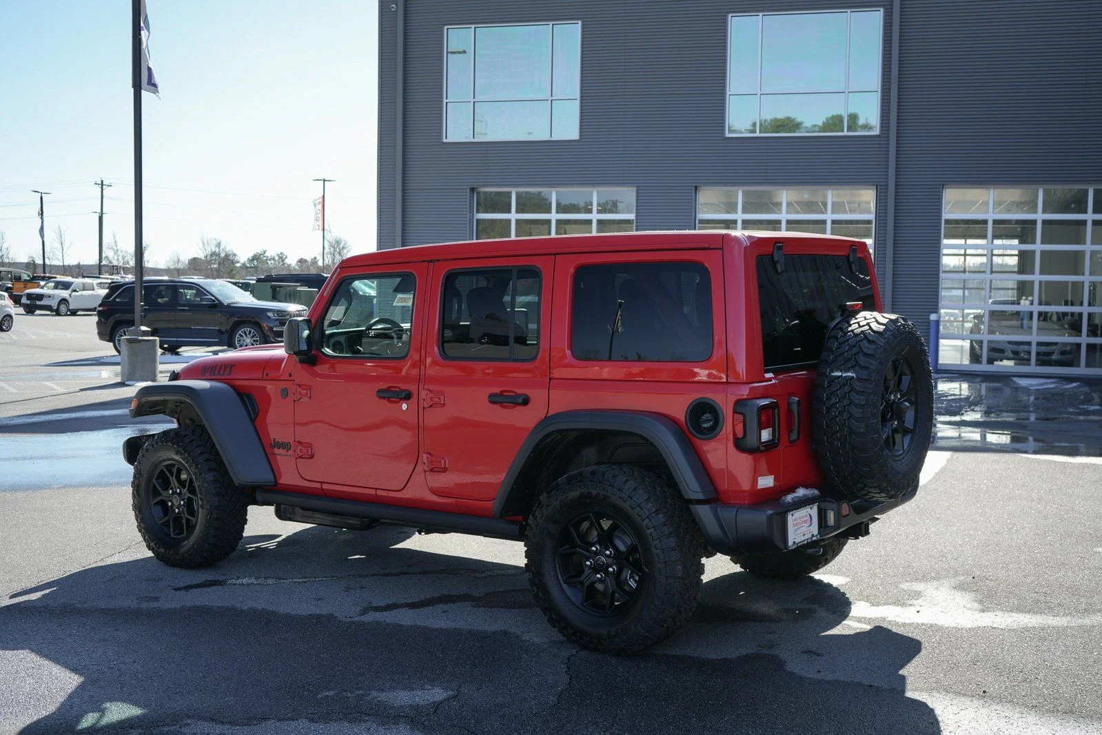 New 2026 Red Jeep Willys image 7