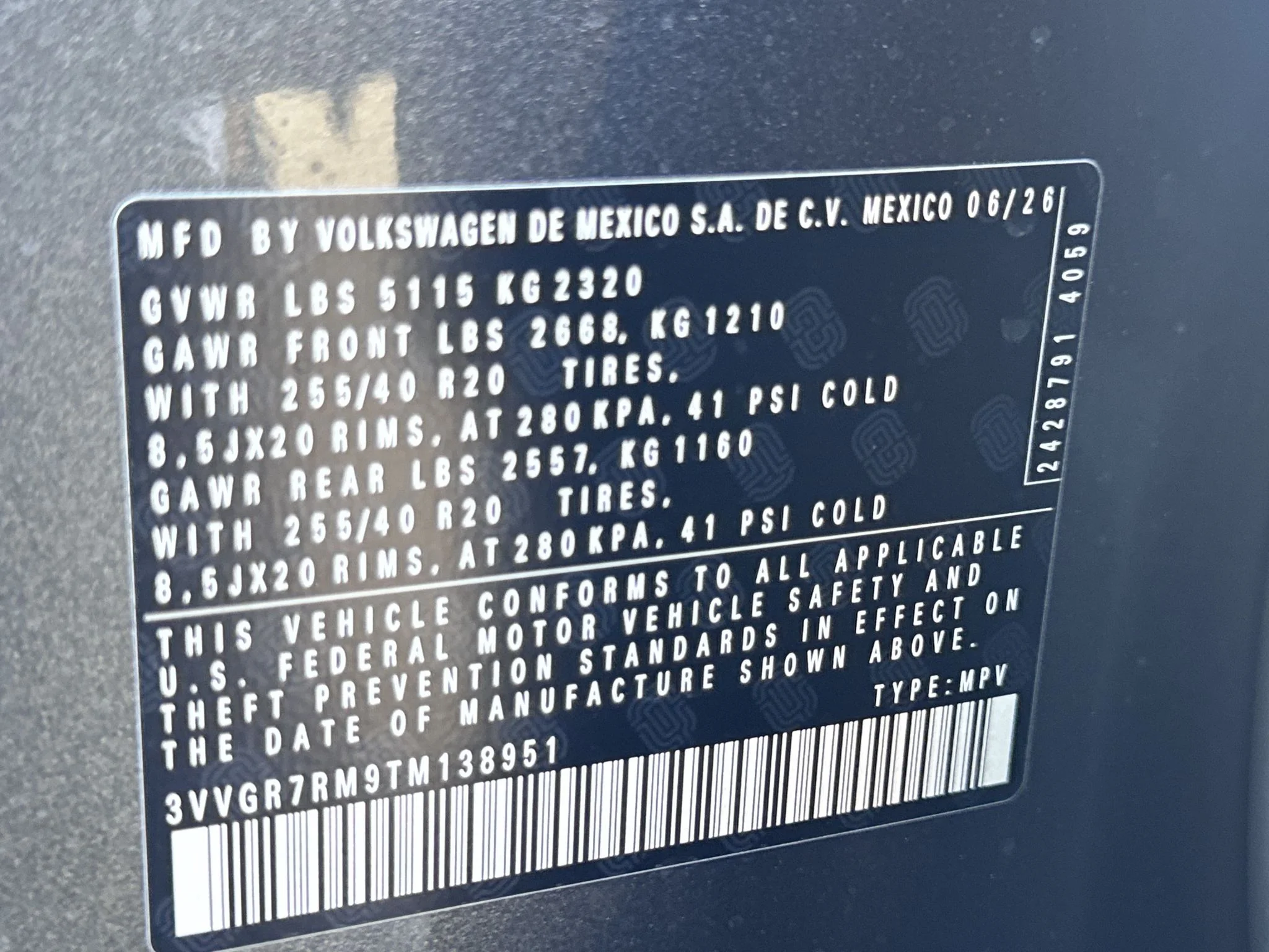 New 2026 Platinum Gray Metallic Volkswagen SE R-Line Black image 34