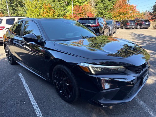 Certified Used 2022 Crystal Black Pearl Honda Sport image 2