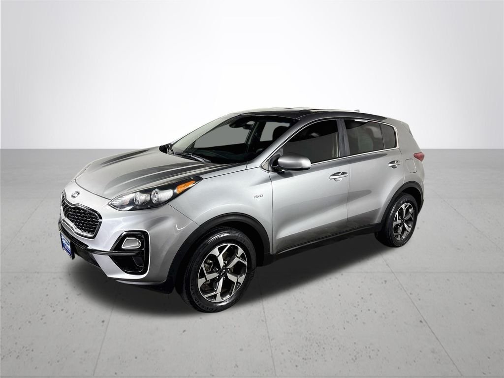 Used 2021 Gray Kia LX image 2