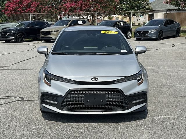 Certified Used 2022 Silver Toyota SE image 3