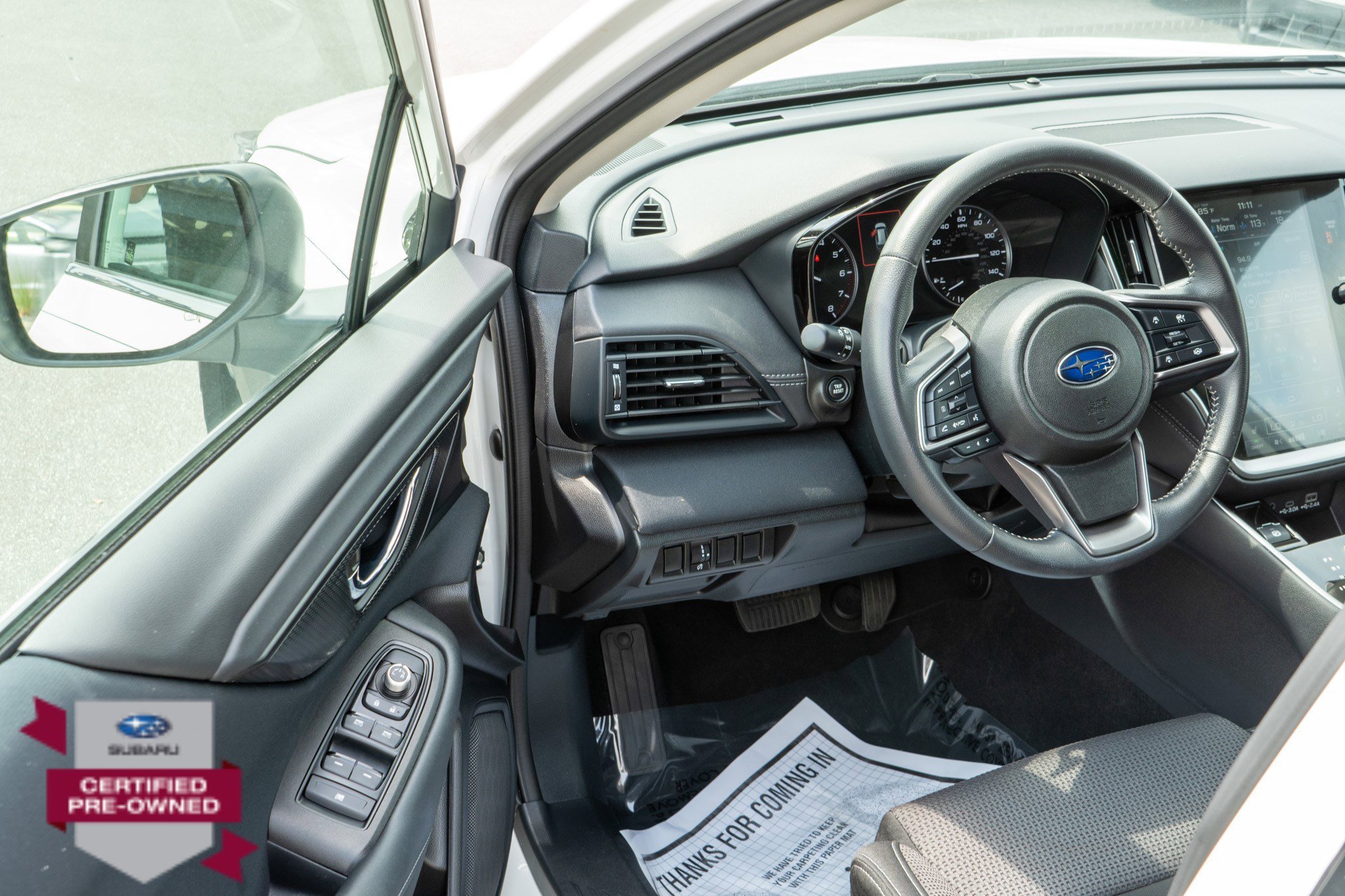 Used 2025 Crystal White Pearl Subaru Premium image 12