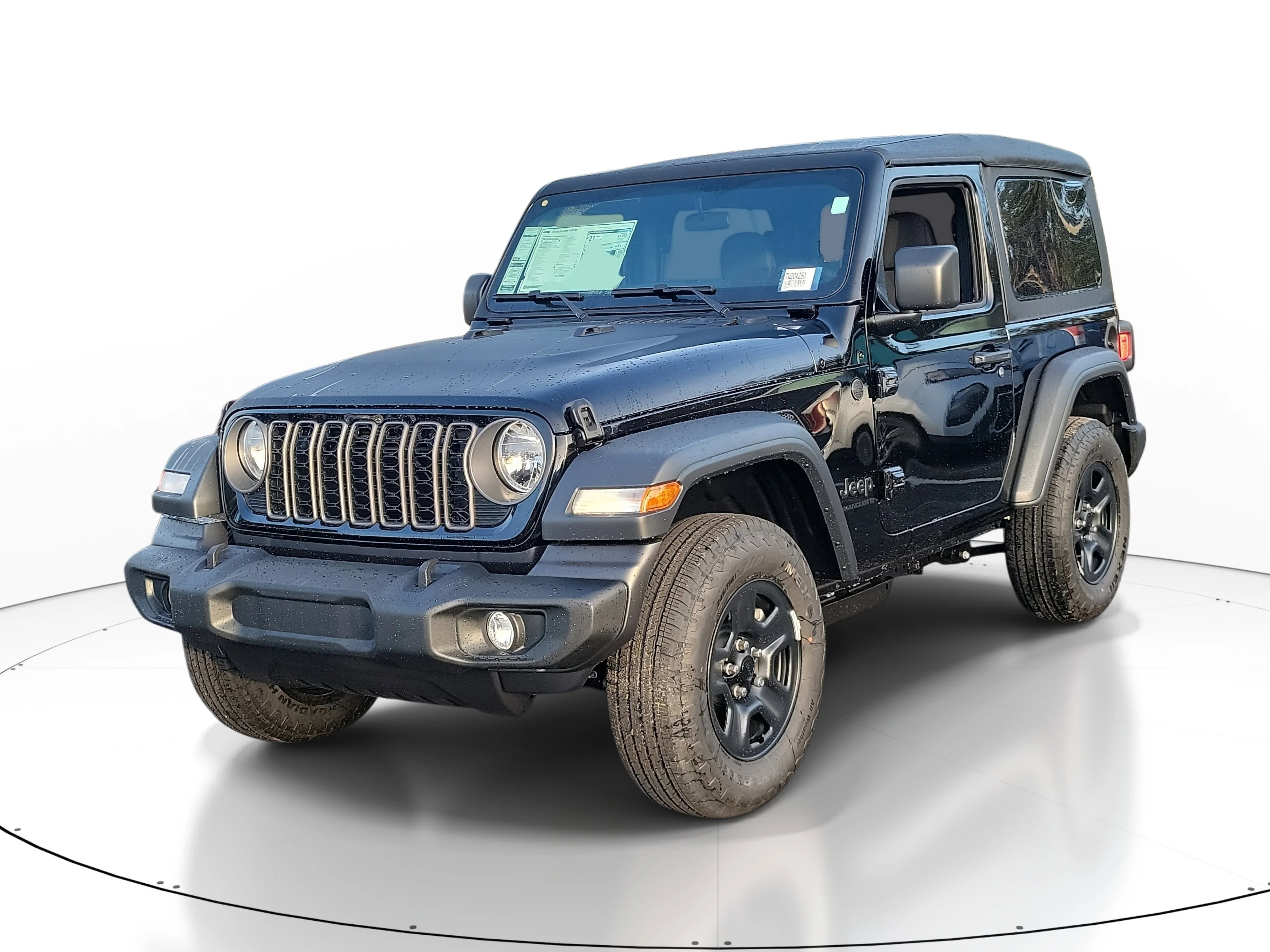 New 2026 Black Clearcoat Jeep Sport image 3