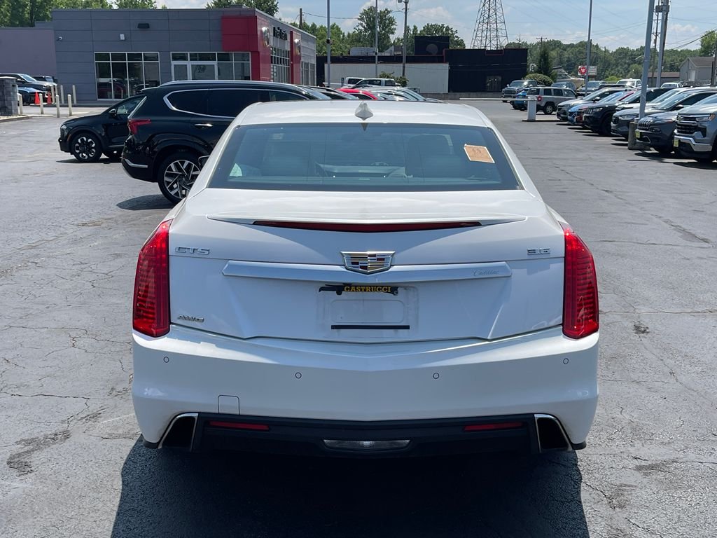 Used 2018 Crystal White Tricoat Cadillac 3.6L Luxury image 7