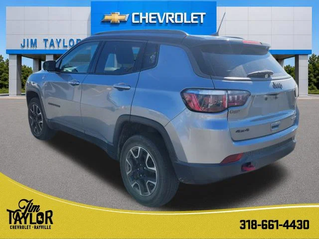 Used 2020 Jeep Compass Trailhawk with VIN 3C4NJDDB9LT122188 for sale in Rayville, LA